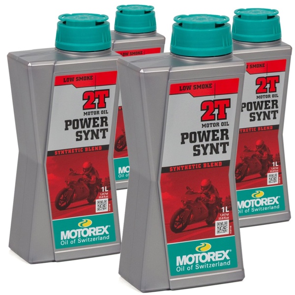 Set 4 Buc Ulei Motor Motorex Power Synt 2T 1L MO 102465